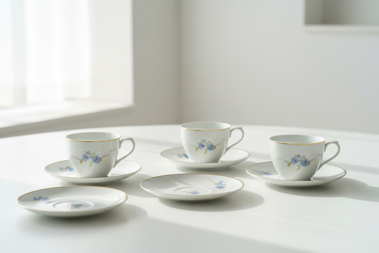 Tea Cups & Saucers