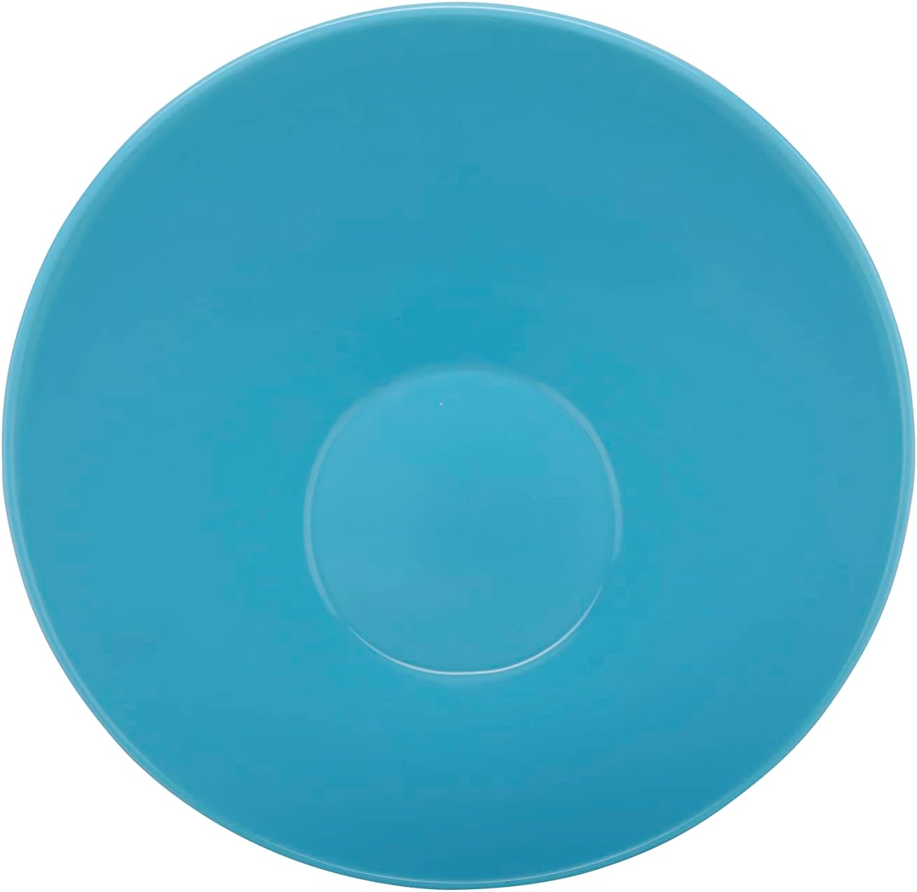 G.E.T. B-789-BL/BK Angled Cascading Serving Bowl for Salads, Snacks and Pasta, 1 Quart / 10", Blue/Black