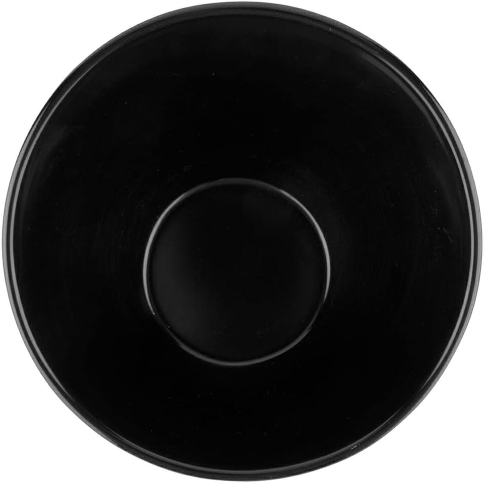 G.E.T. Slanted Angled Salad Bowl,5.5 Ounce, Black