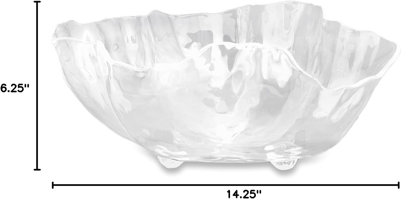 Beatriz Ball VIDA Acrylic Large Deep Bowl (Clear)