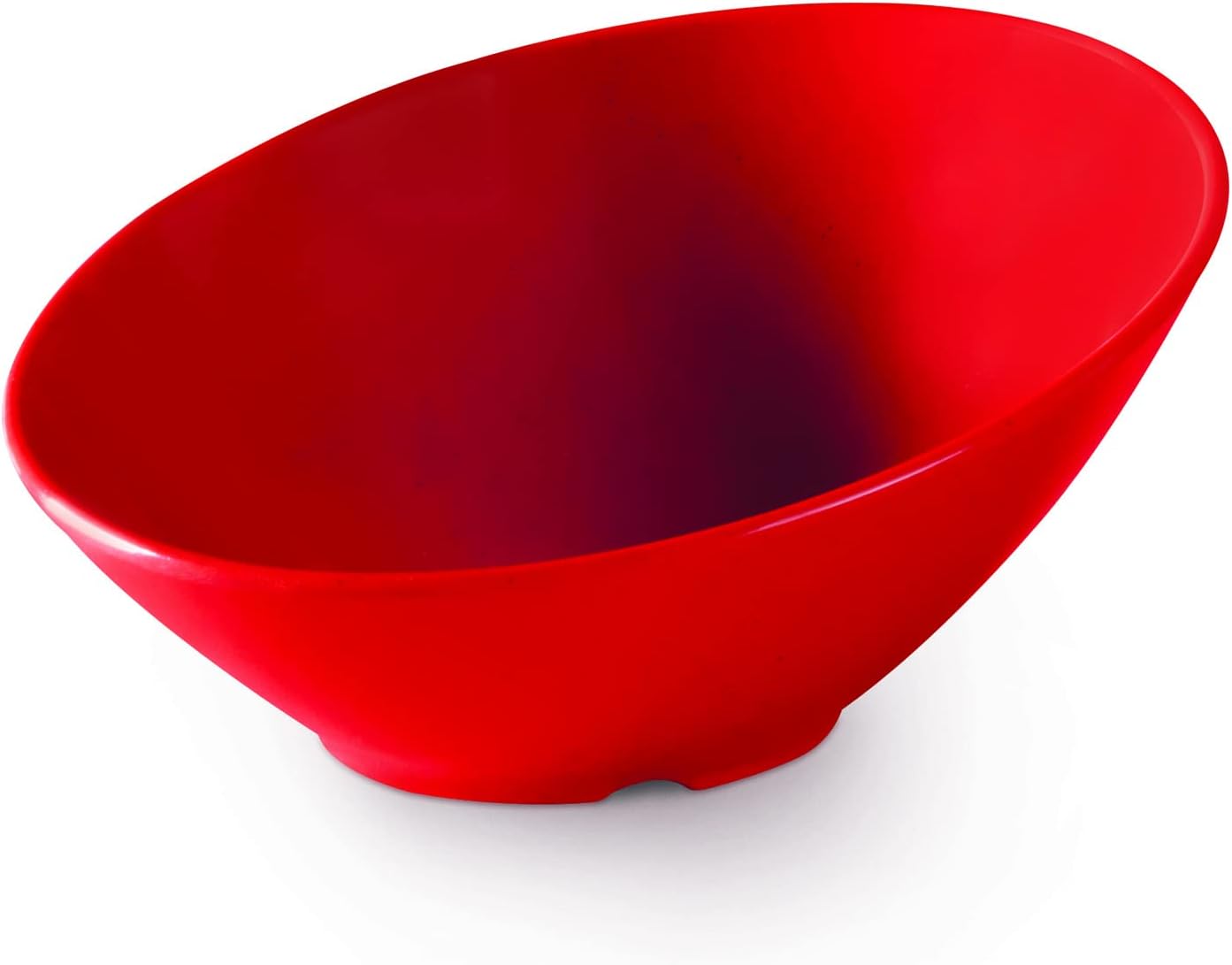 G.E.T. B-784-RSP Angled Cascading Serving Bowl for Rice, Snacks and Dessert, 5.5 Ounce / 4.75", Red