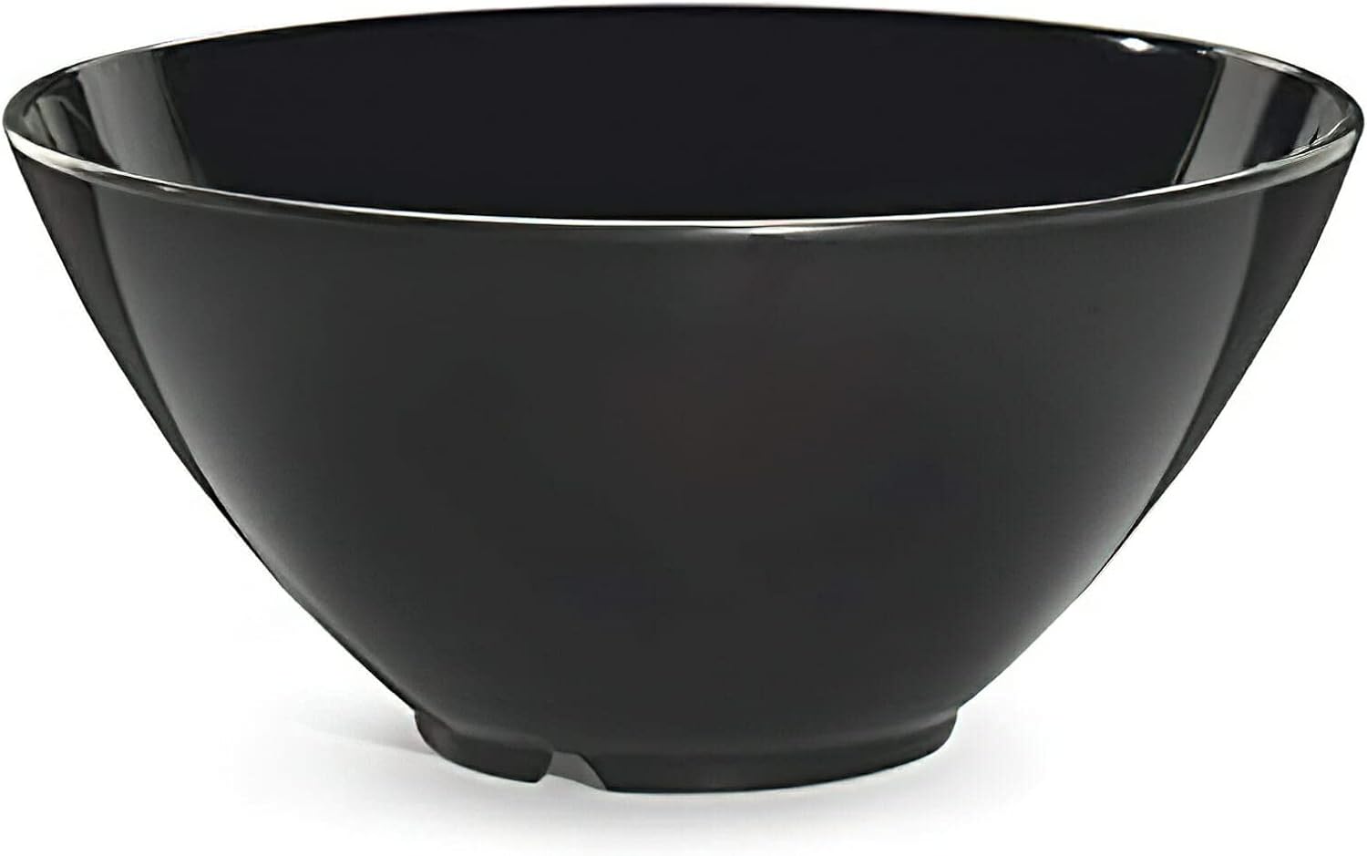 G.E.T. B-791-BK Large Melamine Serving Bowl, 4 Quart, Black