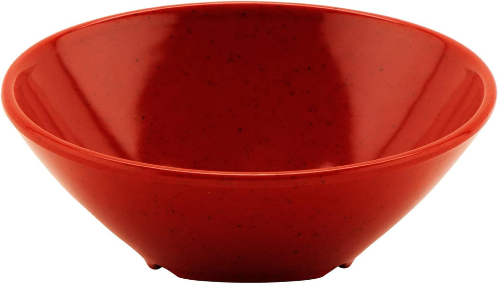 G.E.T. Slanted Angled Salad Bowl,10 Ounce, Red
