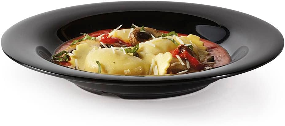 G.E.T. B-139-BK-EC 13 oz. Bowl, Black Elegance, Black (Pack of 4)