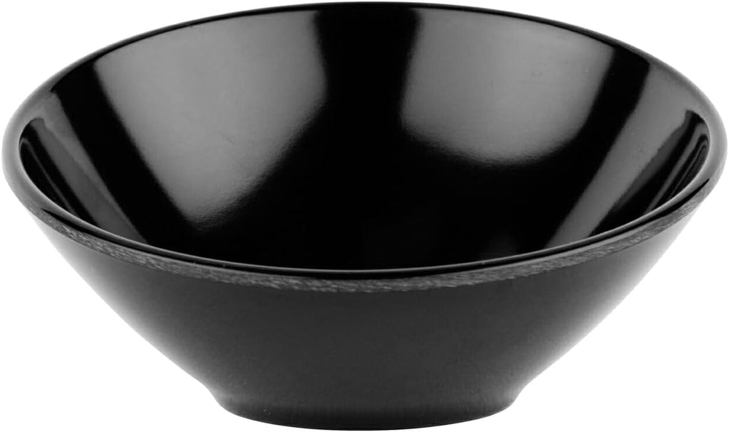 G.E.T. Slanted Angled Salad Bowl,5.5 Ounce, Black