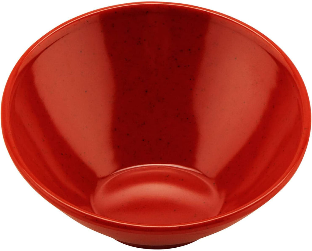 G.E.T. Slanted Angled Salad Bowl,10 Ounce, Red
