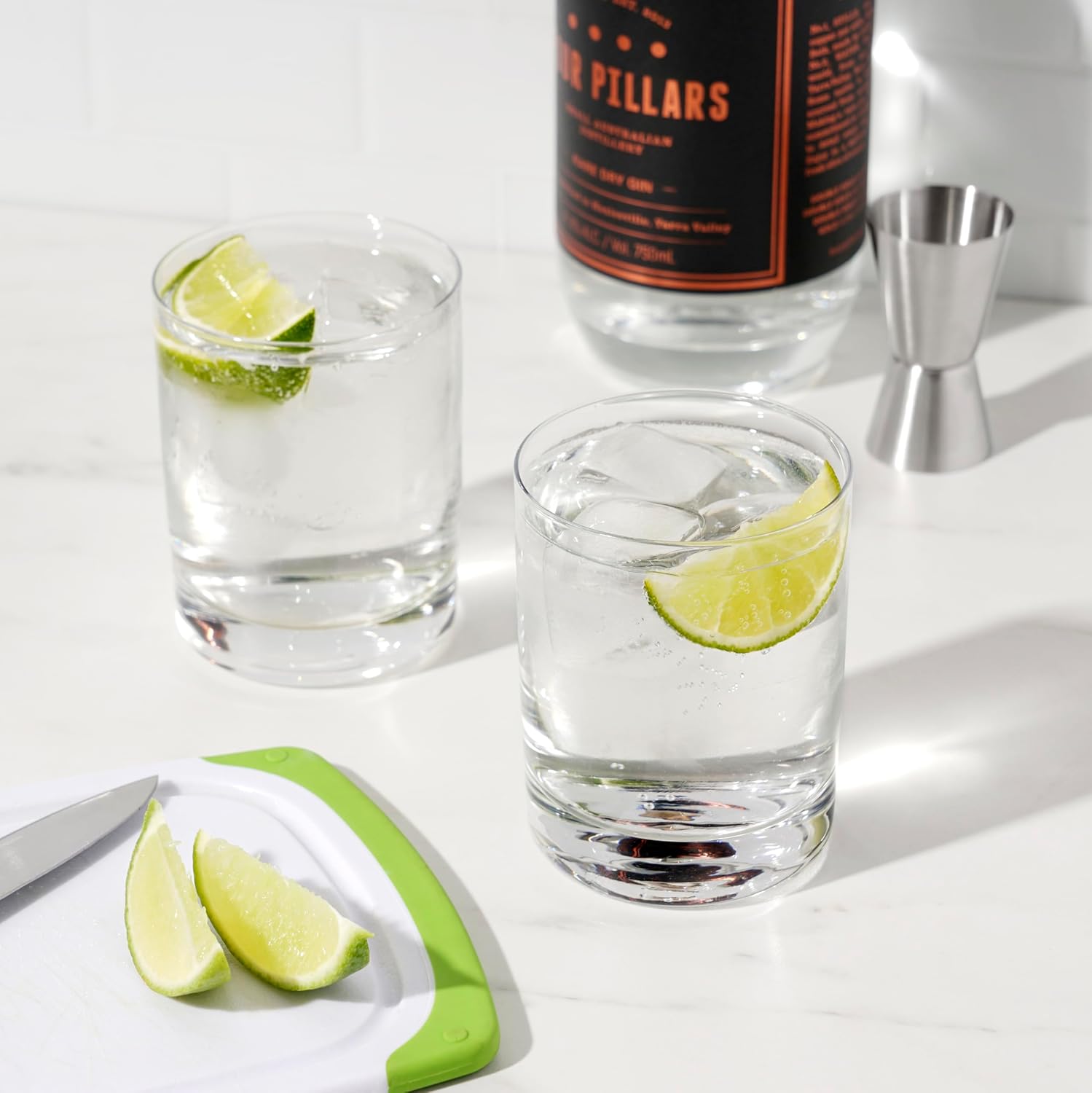 True Rocks Glass, Whiskey Tumblers, Old Fashioned Bourbon Scotch Brandy Rum Drinking Glasses, Whiskey Glasses Perfect for Wedding, Anniversary, Housewarming, Cocktail Party, Home Bars, 12 oz, Set of 4