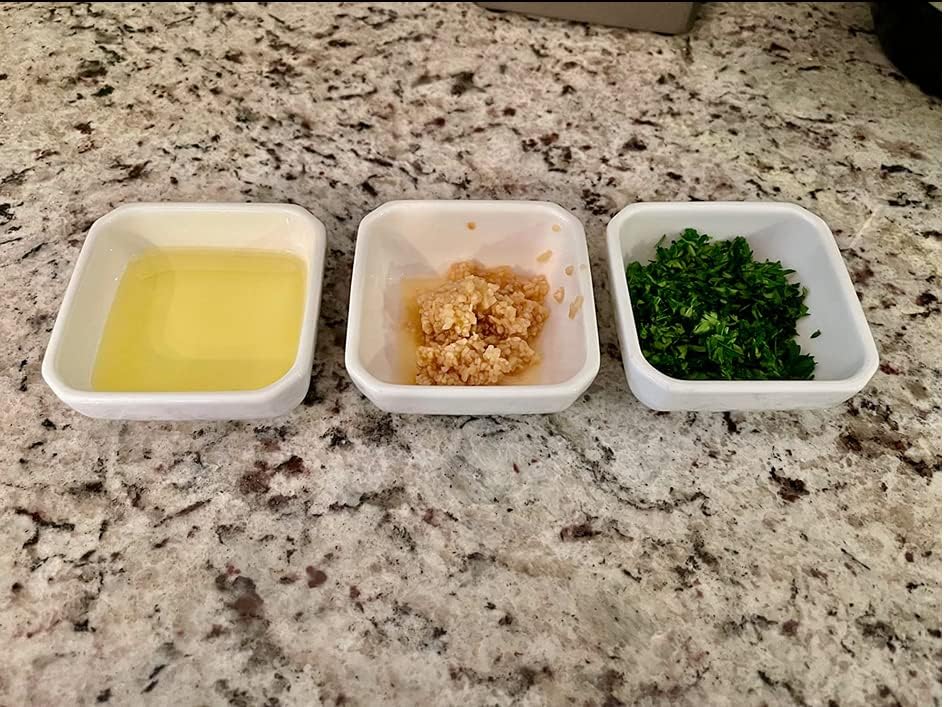 12 Pack Square 3 Oz Dipping Sauce Bowls | Sauce Dishes for Ketchup, Soy, BBQ, Sushi, Party. | Ceramic, Stoneware clay