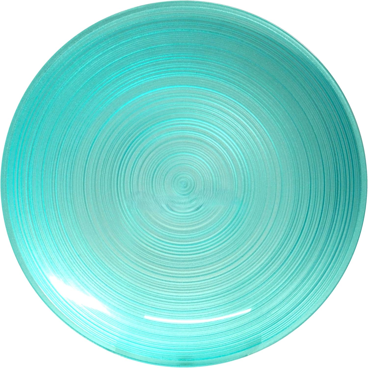 " OCCASIONS " 120 Plates Pack,(60 Guests) Premium Wedding Party Disposable Plastic Plates Set -60 x 10'' Dinner + 60 x 7'' Salad/Dessert (Belize, Aqua)