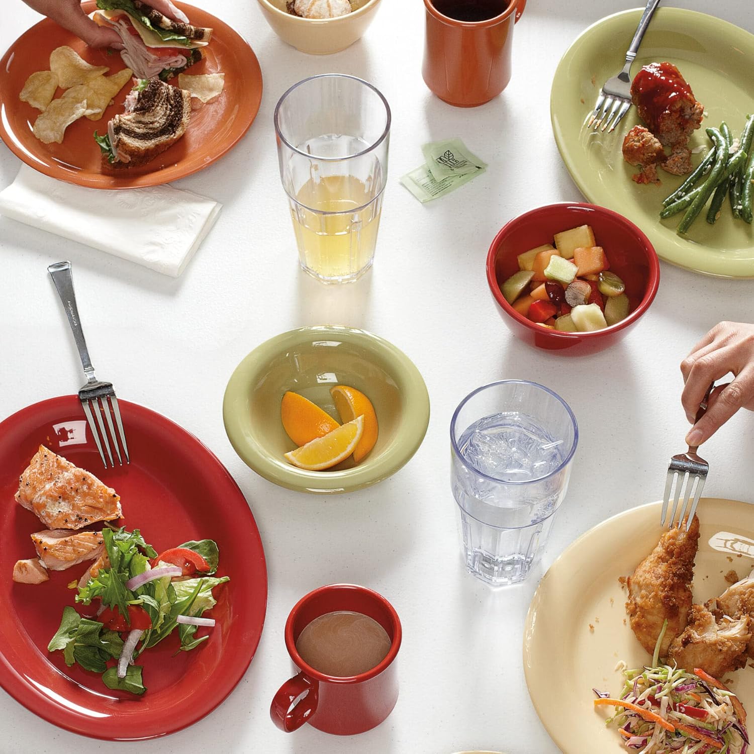 G.E.T. Slanted Angled Serving Bowl,1.9 Quart, Yellow